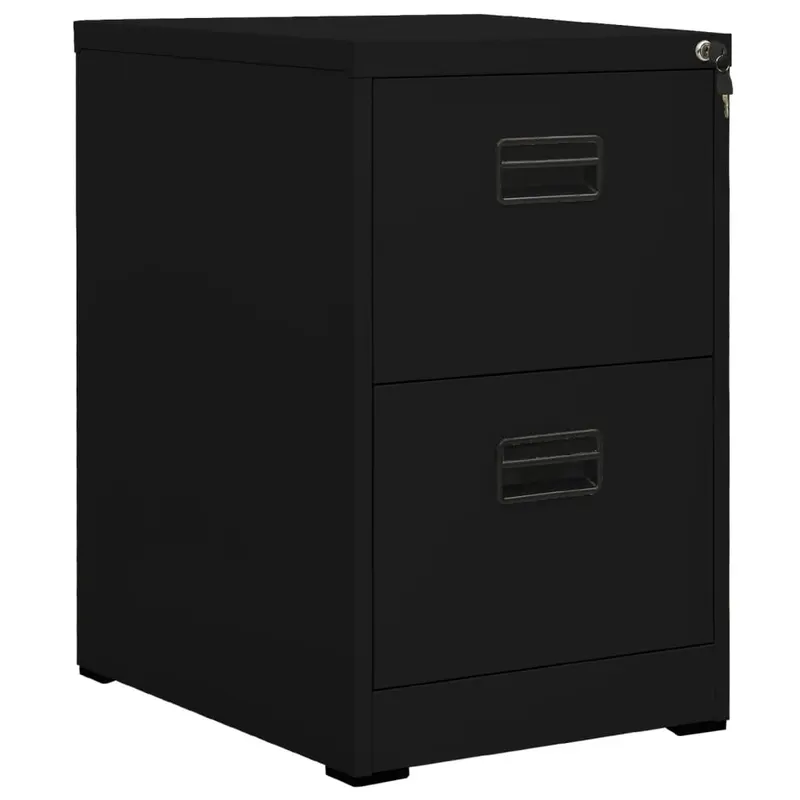 fiset, negru, 46x62x72,5 cm, otel