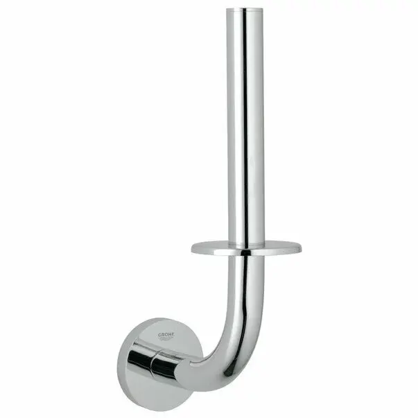 Suport hartie igienica Grohe 40385001, 232 mm, 116 mm, 1 role hartie, 1 orificii instalare, pe perete, Crom