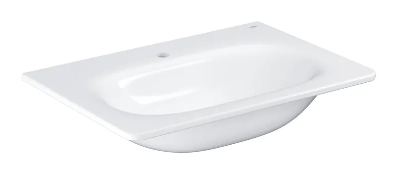 Lavoar Grohe 3956400H, Essence, 700 x 485 mm, montare pe perete, preaplin, anti-aderent, anti-bacterian