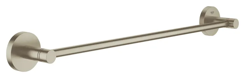 Suport prosop Grohe 40688EN1, Essentials, pe perete, 504 mm, metal, mat, nichel