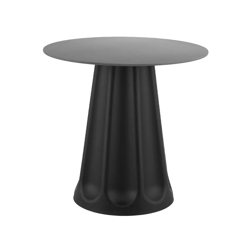 Masa MORGAN BLACK Ø80 CM - Ø80cm / Negru
