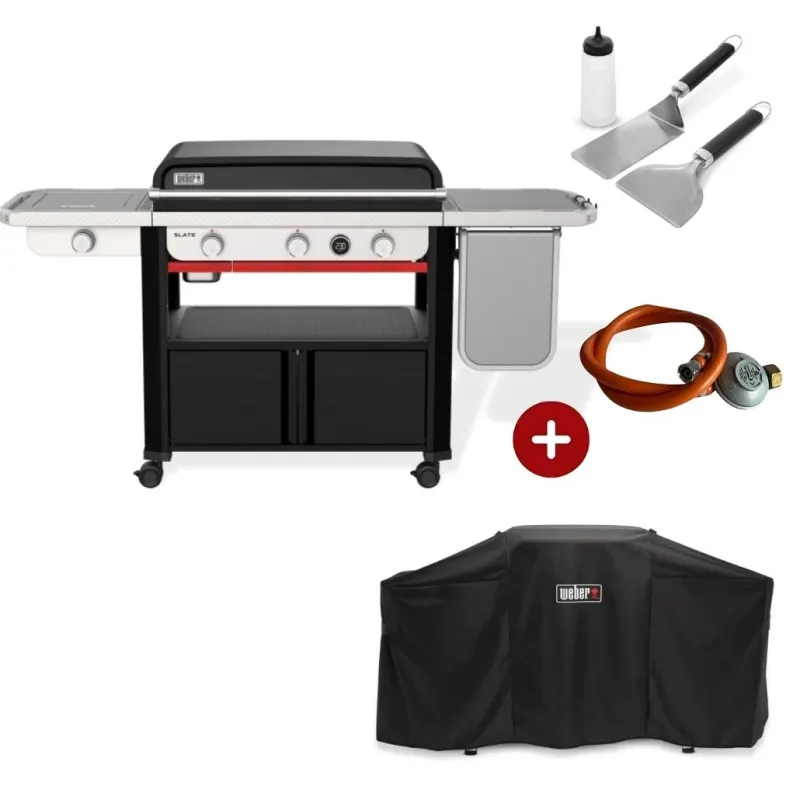 Pro Pack Weber - Gratar pe gaz Premium Weber Slate GPSB 76 cm + REGULATOR