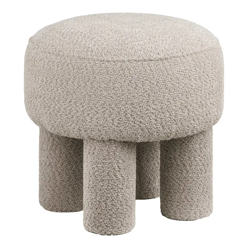 Taburet LARDER Ø43 CM - Grey