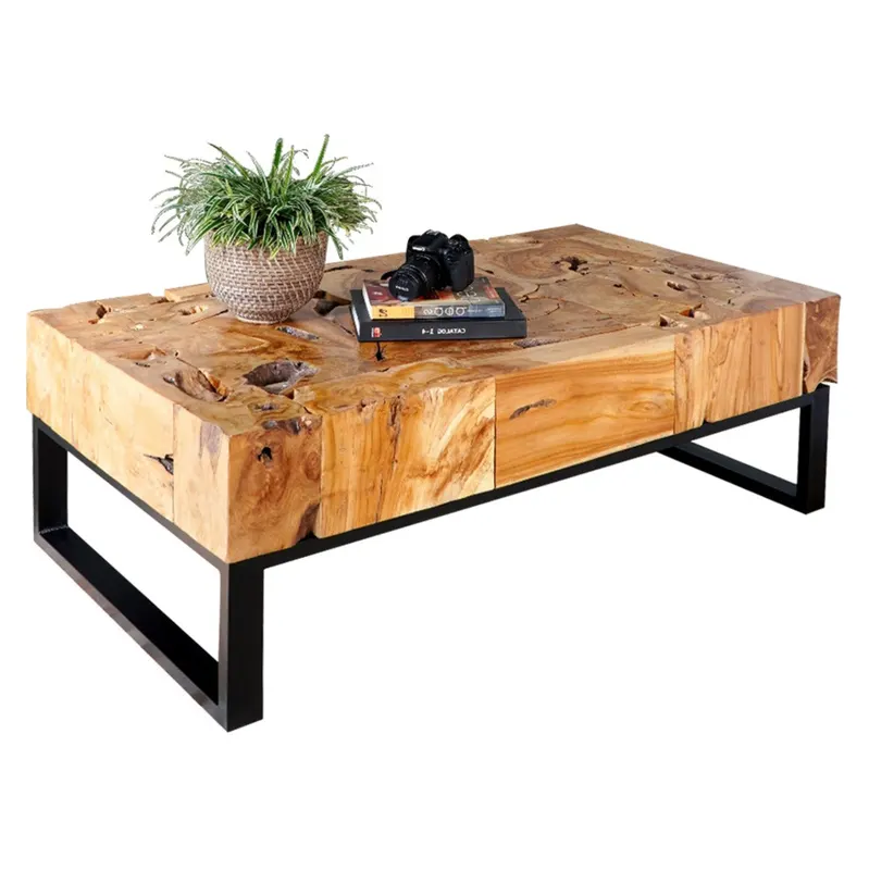 Masuta de cafea TURINGA WOOD 120 x 70 x 48 CM