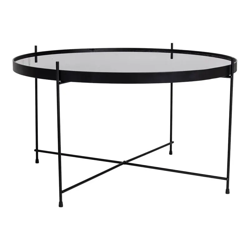 Masuta de cafea VENICE BLACK Ø70 x 40