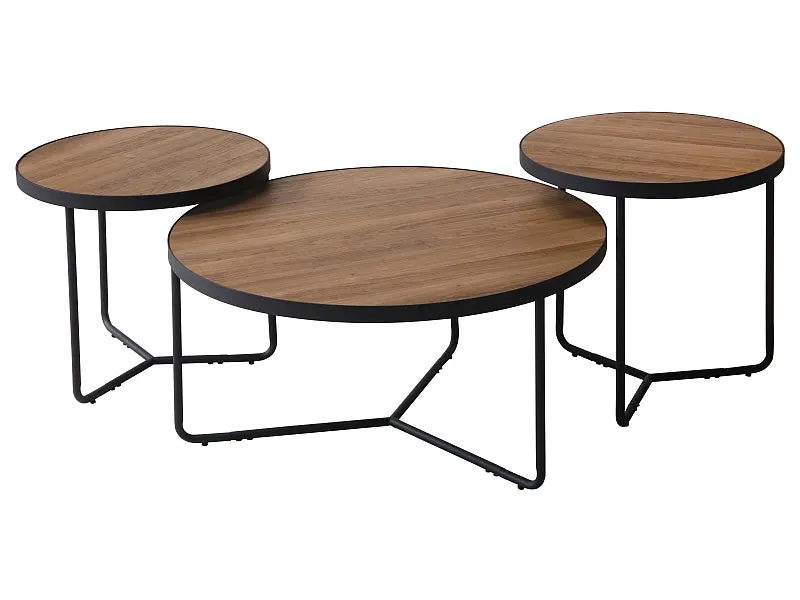 Set 3 masute de cafea MELIOR