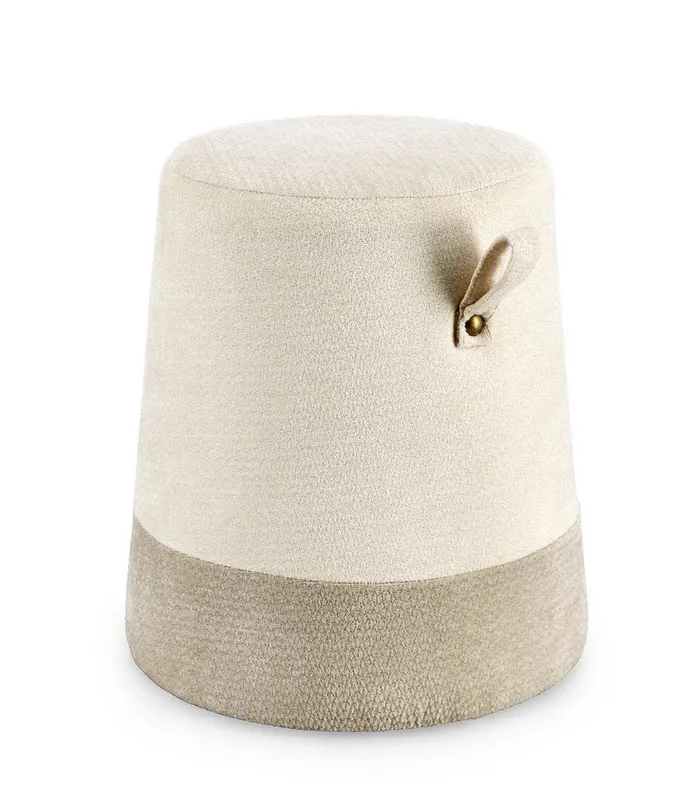 Taburet DEVA NAT Ø39 CM - Gri inchis