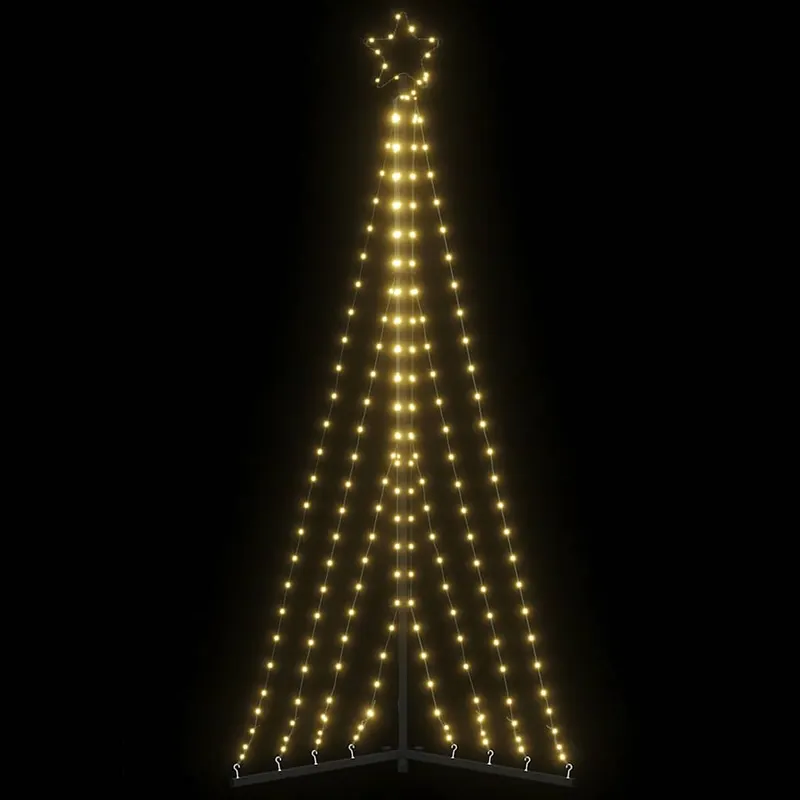 Lumina pentru brad de craciun 339 led-uri alb cald 187 cm