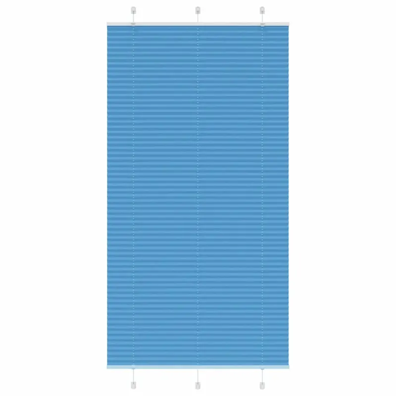 jaluza plisata albastru 105x200 cm latime tesatura 104,4 cm