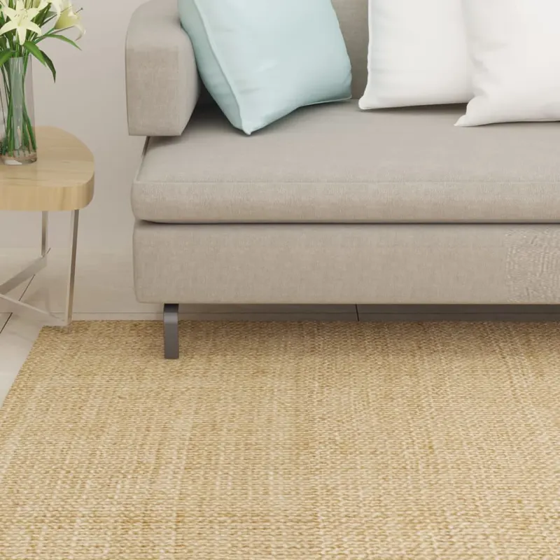 covor din sisal, natural, 66x250 cm