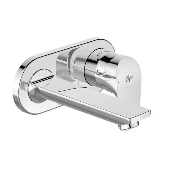 Baterie lavoar Ideal Standard Ceraflex A6941AA, 1 2 , montare pe perete, L 17.2 cm, monocomanda, cartus ceramic, necesita set fixare, crom