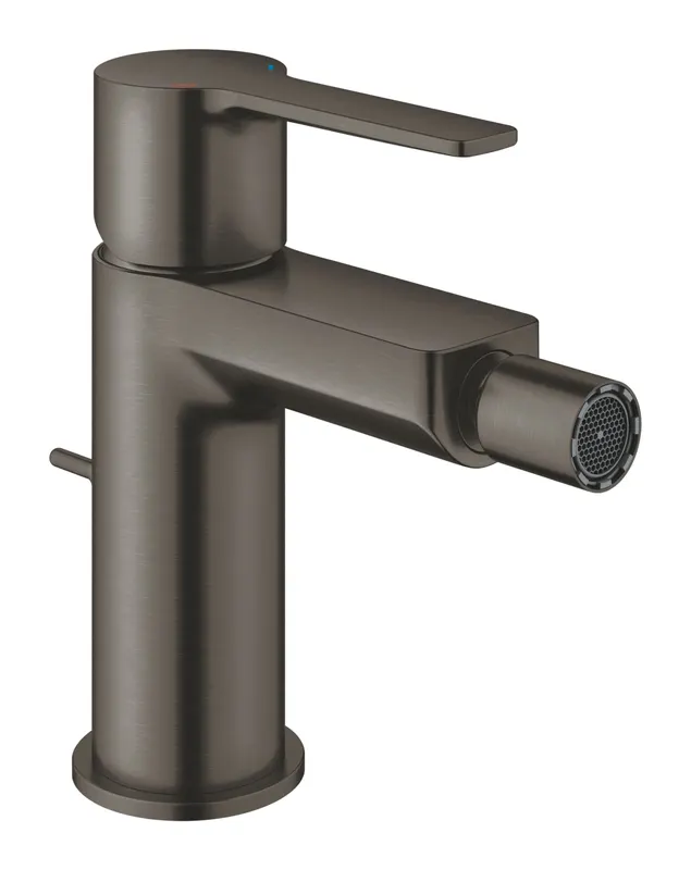 Baterie bideu Grohe 33848AL1, Lineare, 3 8 , S, 145 mm, monocomanda, ventil, mat, grafit