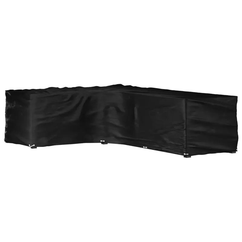 husa mobilier de gradina in forma de l 18 ocheti, 220x285x80 cm