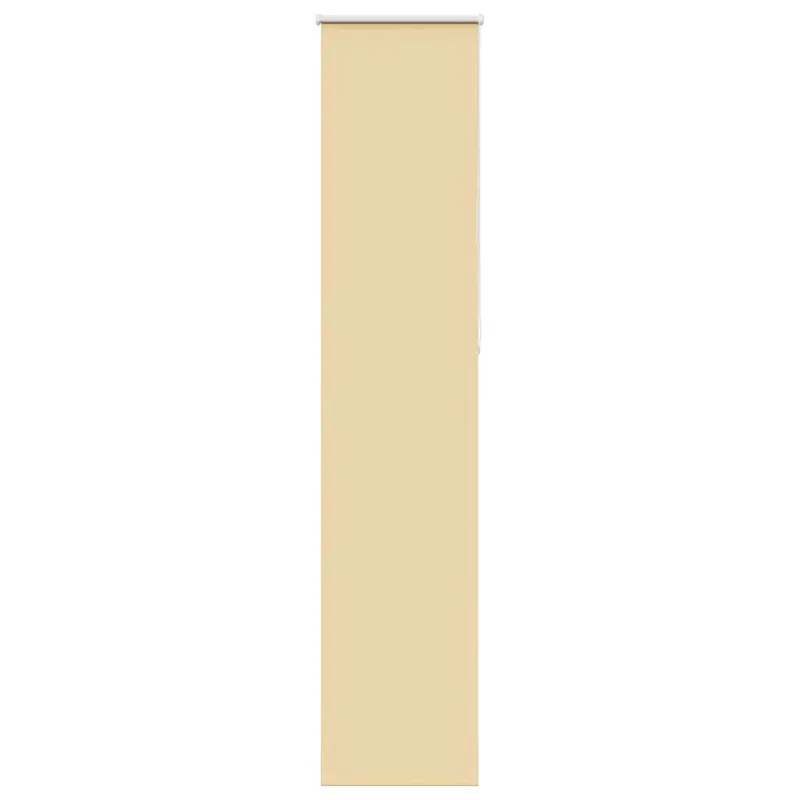 jaluza cu role opace bej 40x210 cm latime material 35,7 cm