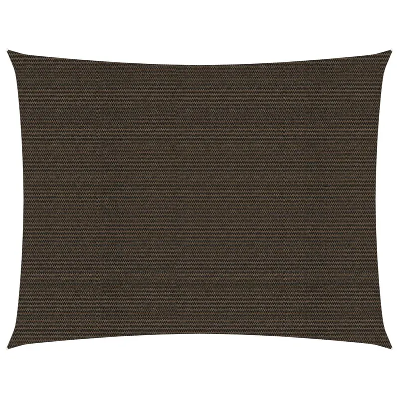 panza parasolar, maro, 2,5x4,5 m, hdpe, 160 g/m2