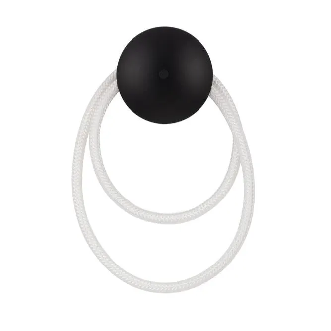 Aplica de perete ILANE ROUND - Negru