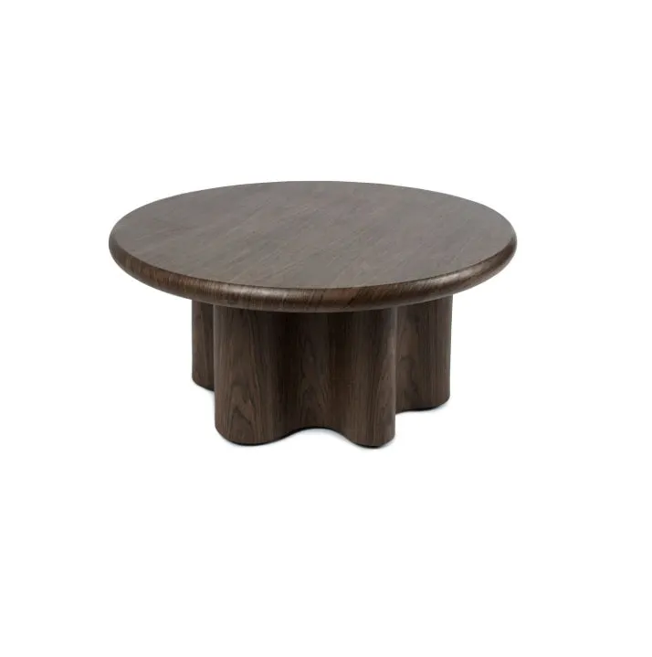 Masuta de cafea GARCIA Ø80 x 37 CM - Maro