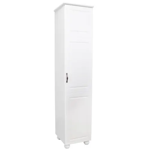 Dulap cu 1 usa dreapta Dynasty, Alb, 48 x 216 x 59 cm