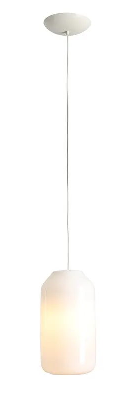 Lampa suspendata KOLBE - Alb bumbac / M (19 cm)