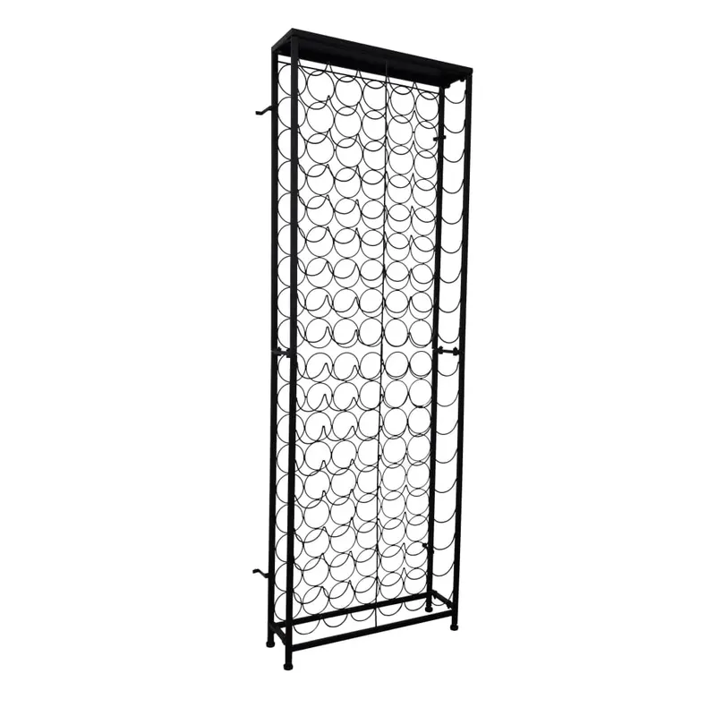 suport sticle de vin pentru 108 sticle, metal