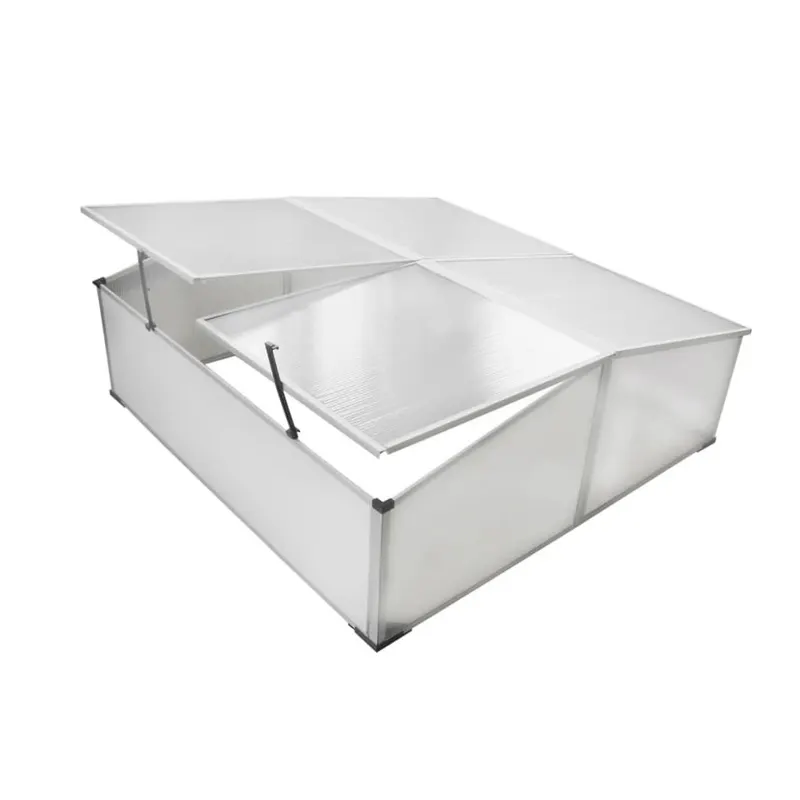 Pavilion protectie frig cu acoperis 4 panouri 108x41x110 cm