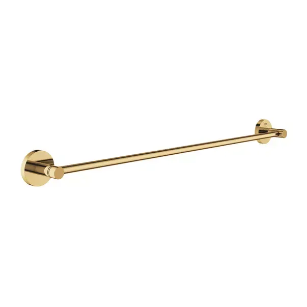 Bara prosop Grohe 40366GL1, Essentials, 600 mm, metal, lucios, auriu