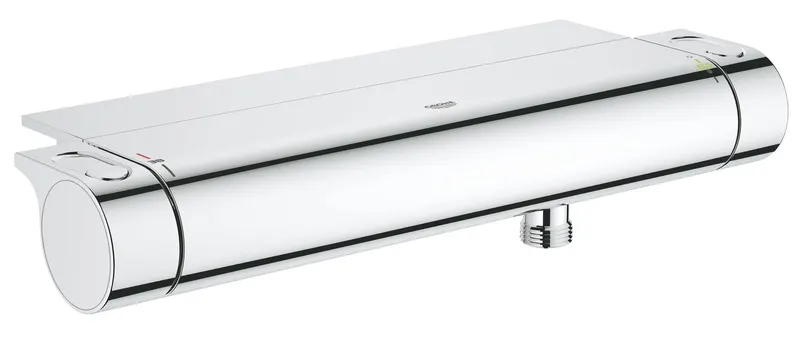 Baterie dus Grohe 34469001, 1 bar, 79 mm, 313 mm, 2 orificii instalare, 1 2 dimensiune racord furtun, Crom