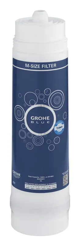 Filtru Grohe 40430001, Blue, gama produs compatibil blue home, blue pure, blue professional, capacitate l 1500