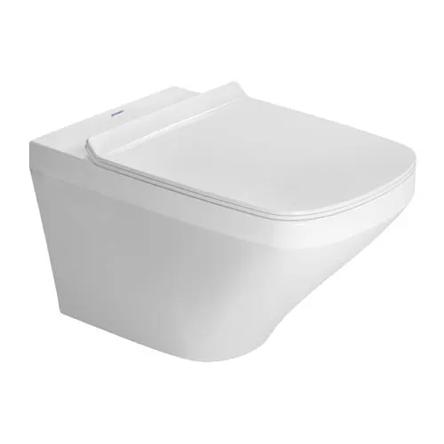 Set vas WC Duravit 45520900A1, DuraStyle, montaj suspendat, tip clatire jet de apa, tip evacuare orizontala, alb