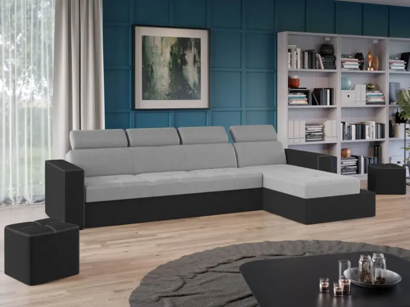 Coltar Paloma + 1 loc Gri Deschis / Gri Antracit — imaginea 2