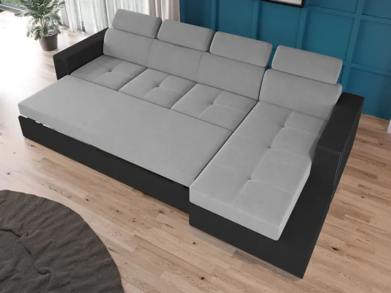 Coltar Paloma + 1 loc Gri Deschis / Gri Antracit — imaginea 3