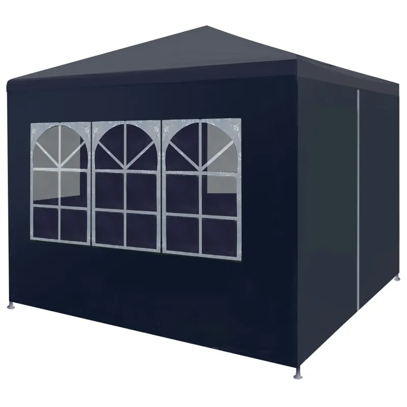 cort petreceri 3 x 3 m, albastru