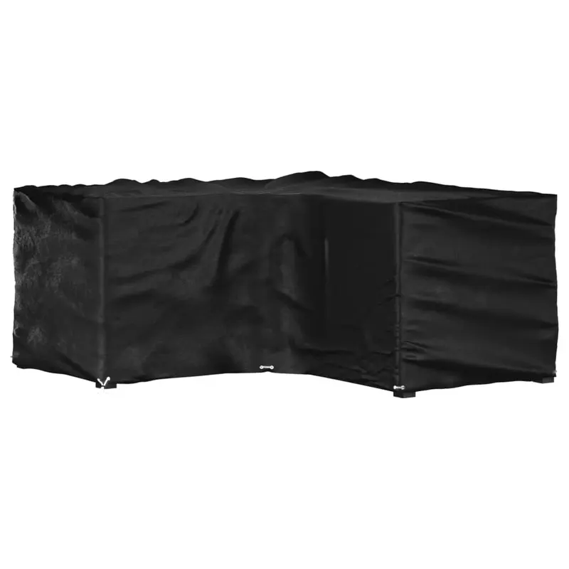 husa mobilier de gradina in forma de l 16 ocheti, 215x215x90 cm
