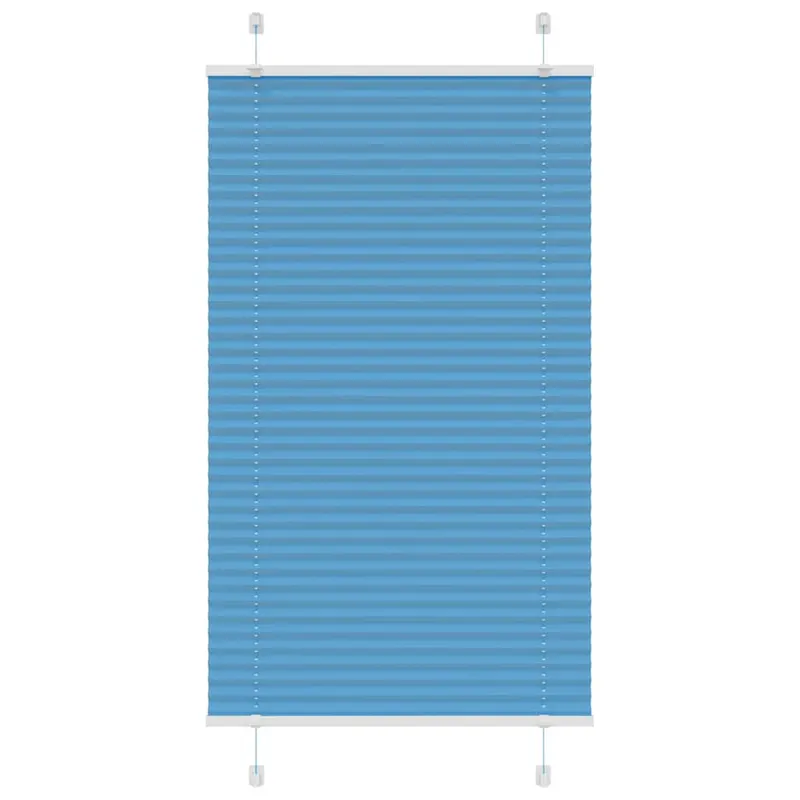 jaluza plisata albastru 70x100 cm latime tesatura 69,4 cm