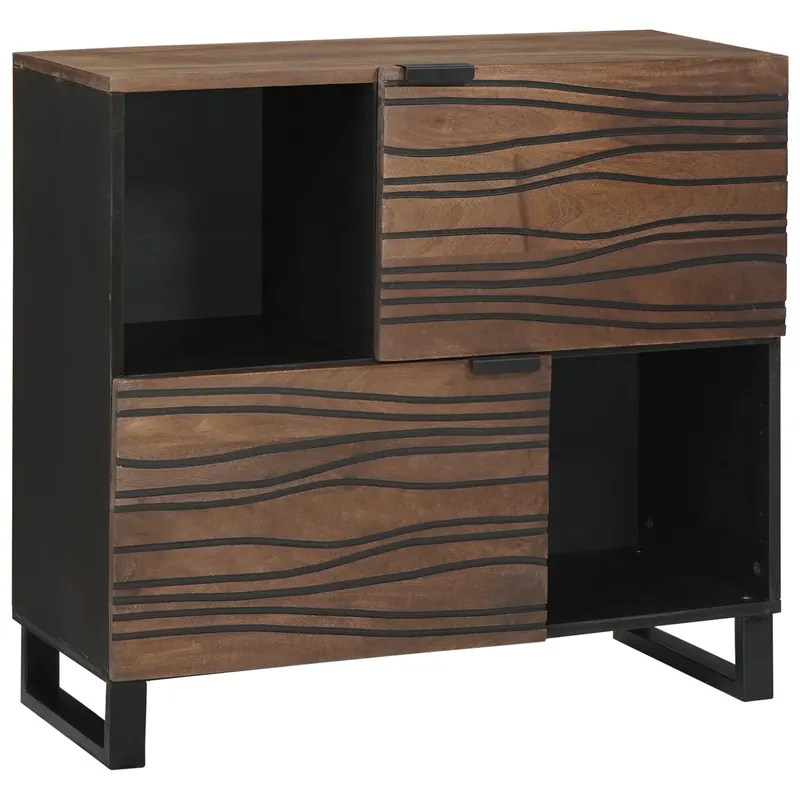 buffet 80x33.5x75 cm lemn masiv mango