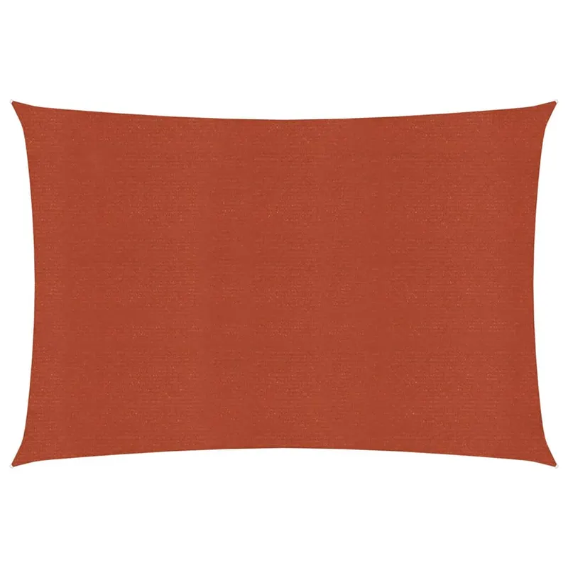 panza parasolar, caramiziu, 2,5x4,5 m, hdpe, 160 g/m2
