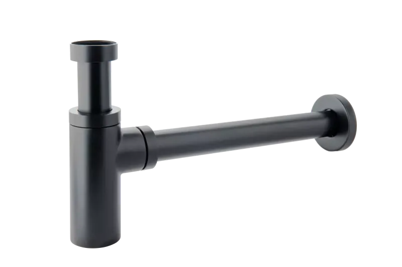 Evacuare lavoar FDesign Kleome FD7-203-22, universal, 1 1 4 , reglabil, slid curatare, lucios, mat, negru