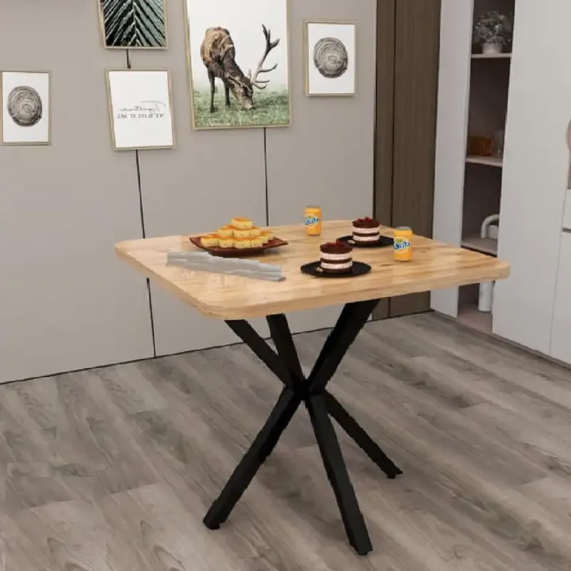 Masa bucatarie patrat texturata, 70 x 70X75 cm,600125