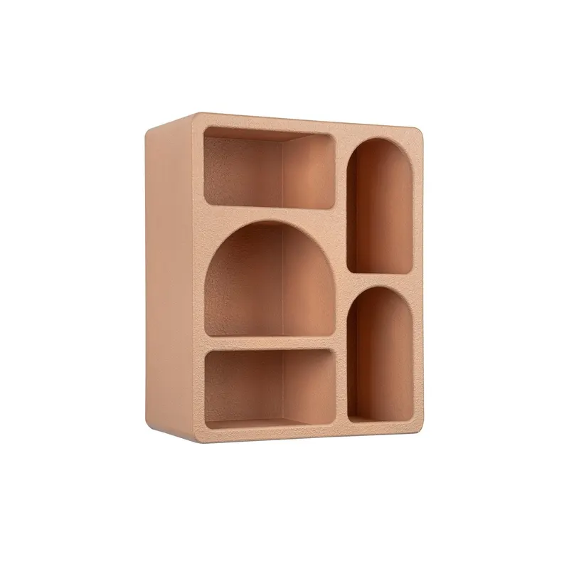 Raft de perete CREAMY CLAY 40 x 48 CM - Orange