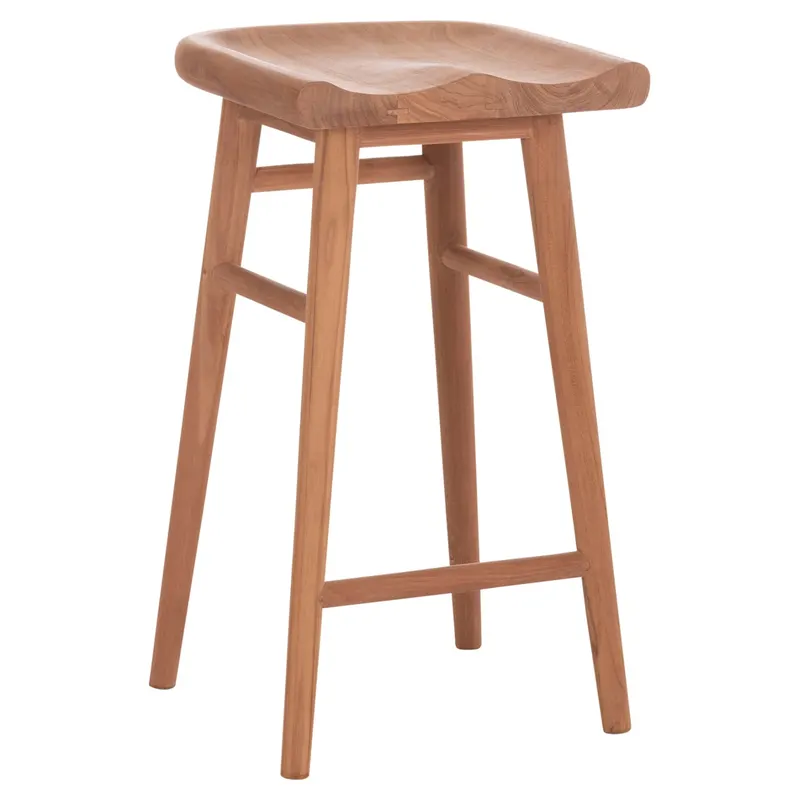 Scaun de bar BELVAR H74 CM - Lemn