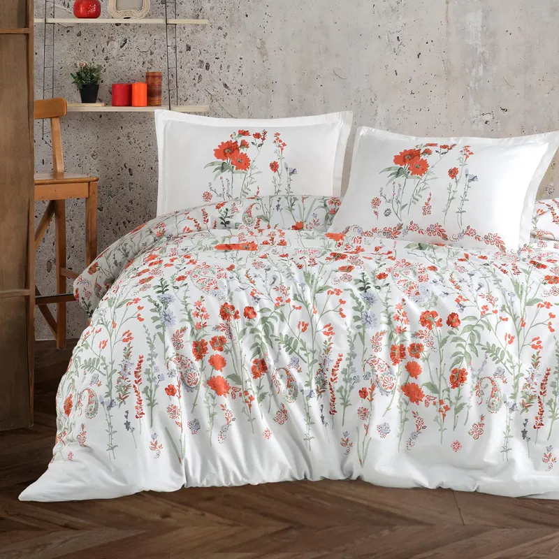 Lenjerie de pat ranforce clasy king size (elyese)