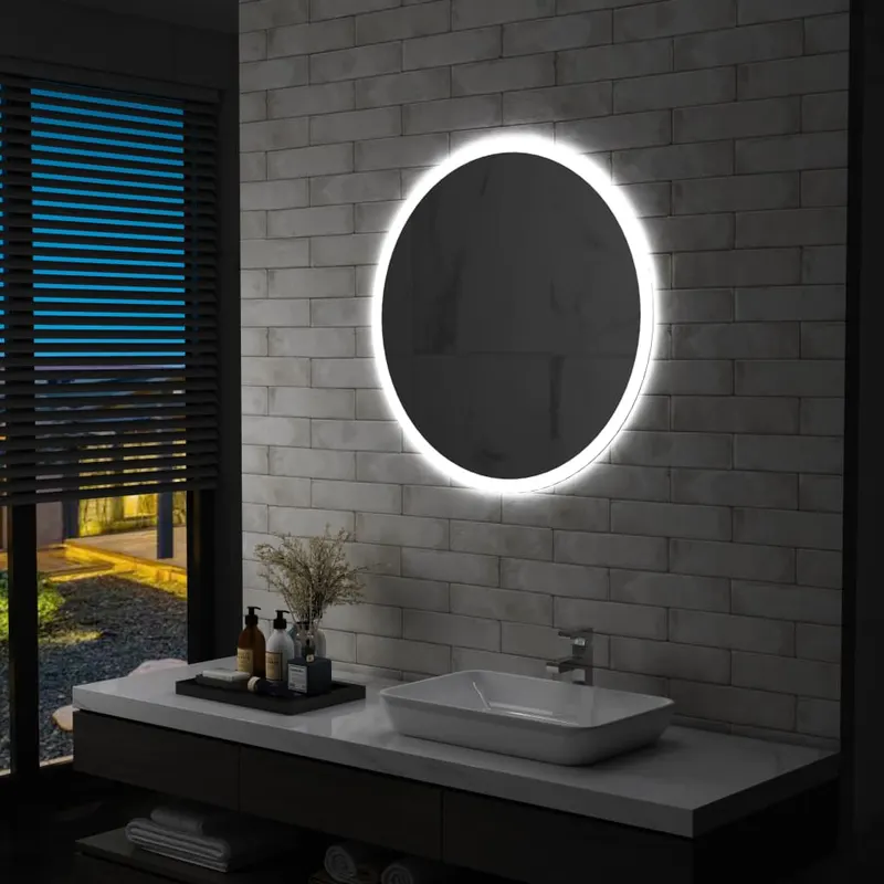 Oglinda cu led de baie, 80 cm