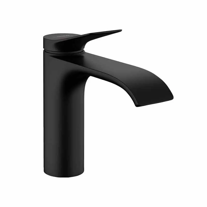 Baterie lavoar Hansgrohe, Vivenis 110, CoolStart, fără ventil, negru mat
