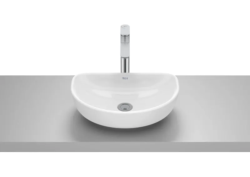 Lavoar Roca A327C10000, Optica, montaj pe blat, nr orificii baterie fara, calitate superioara pentru baia ta, alb