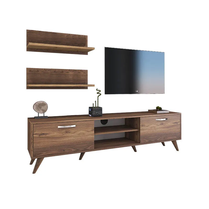 Comoda TV Jasmine, nuc, 80x35x48 cm - Nuc