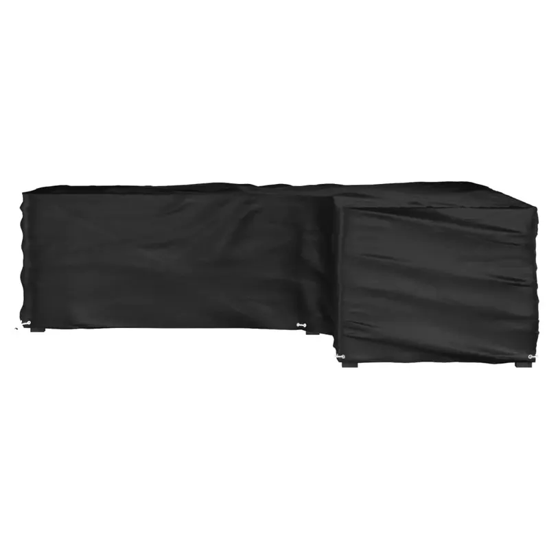 husa mobilier de gradina in forma de l 16 ocheti, 250x250x70 cm