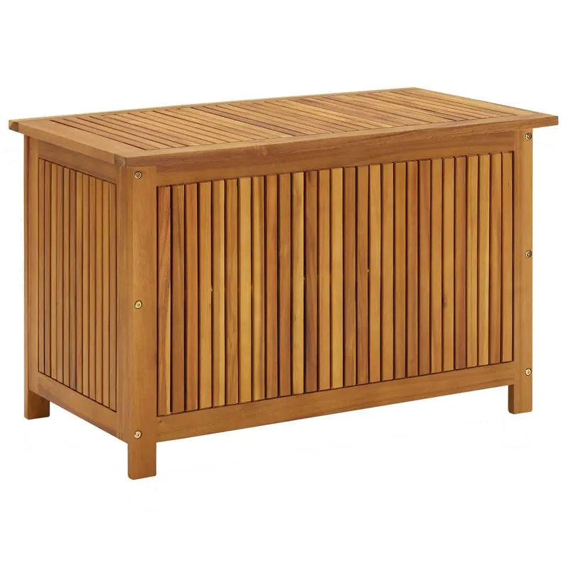 lada de depozitare gradina, 90x50x58 cm, lemn masiv de acacia