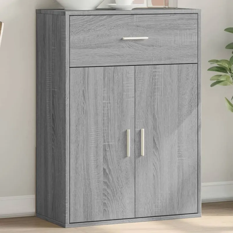 servanta, gri sonoma, 60x30x84 cm, lemn compozit