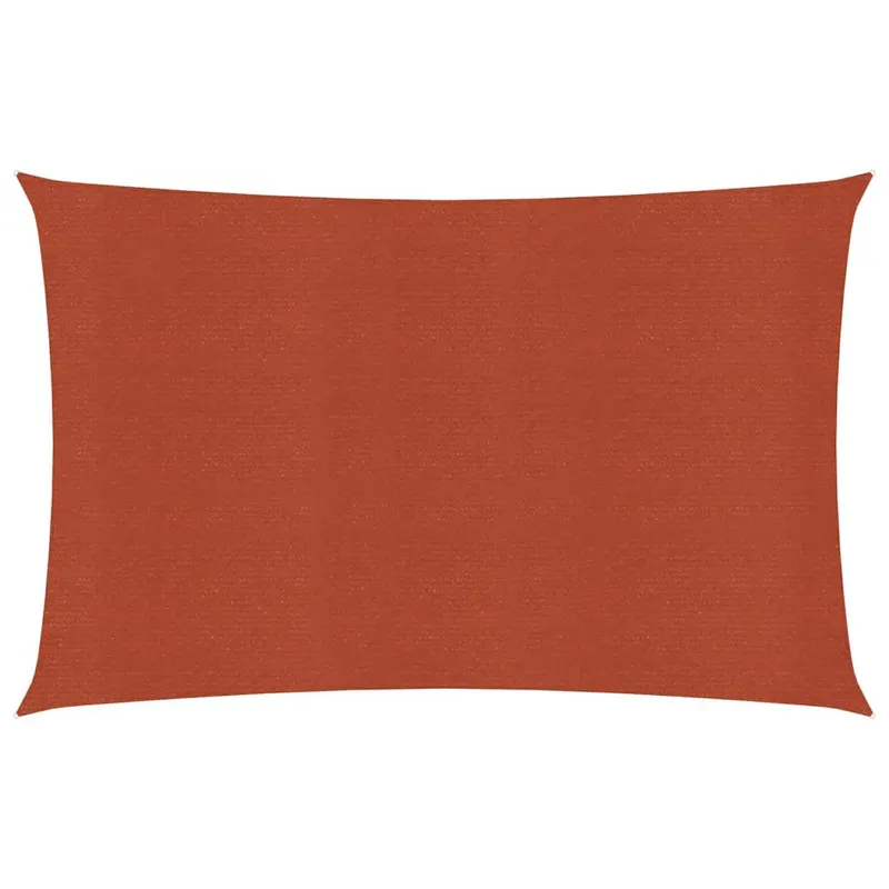 panza parasolar, caramiziu, 2,5x5 m, hdpe, 160 g/m2
