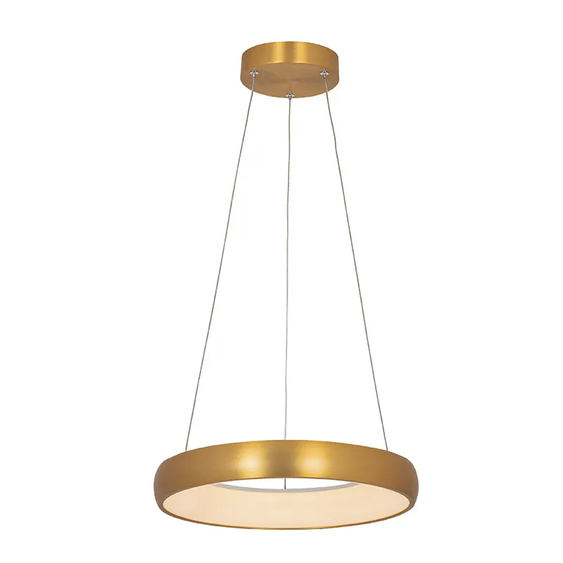 Lampa suspendata dimabila ACRILIA - Gold / Ø 40cm